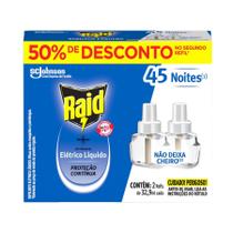 Raid Refil Repelentes Com 2 Refis de 32,9ml Cada SC Johnson Raid Refil Repelentes Com 2 Refis de 32,9ml Cada SC Johnson