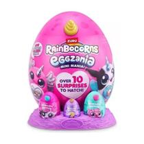 Rainbocorns Eggzania Mini Mania 10 Surpresas Pelúcia Rosa - Fun Brinquedos
