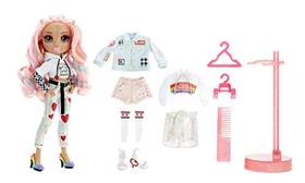 Rainbow High Kia Hart Fashion Doll com 2 Mix Completo & Match Designer Roupas e Acessórios, Totalmente Posable, Brinquedos para Crianças e Presente para Colecionadores, Grande Presente para Idades 6-12+ Anos Multicolor
