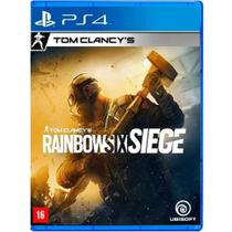 Rainbow Six Siege Ps4 Mídia Física Dublado Em Português Br - Ubisoft