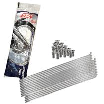 Raio Ddl 4mm Xre 190 Nxr Bros 125 150 160 Traseiro Cromado Raio Ddl 4mm Xre 190 Nxr Bros 125 150 160 Traseiro Cromado