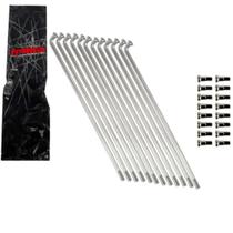 Raio Dian/Tras INOX 36 Peças RD135 FACTOR-HUNTER-MAX-YBR125