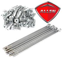 Raio Dianteiro NX150/200/350 /XR/XLX350 Cromado 4MM JG 36 PÇS (allen) Raio Dianteiro NX150/200/350 /XR/XLX350 Cromado 4MM JG 36 PÇS (allen)