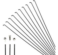 Raio Inox Preto Niple 2,0 X 290mm Hwx Pacote Com 72 Unidades