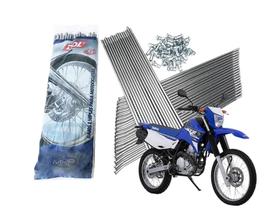 Raio (jg 36 pcs) lander/xtz125/250 dianteiro (grosso 4mm) cr