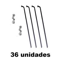Raio Raiac Fino Zincado 255 X 2,0 Preto