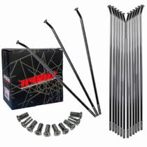 Raio Traseiro Jogo 36 Peças 4MM CROMADO TORNADO250 2001-2008