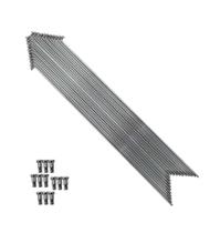 Raio Zincado Fino 180x2.0mm Groza 144 Unidades Bike Raio Zincado Fino 180x2.0mm Groza 144 Unidades Bike