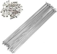 Raios de bicicleta SENQI Steel/Aço Inoxidável 80mm-297mm 36 unidades