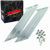 Raios Dianteiro/Traseiro Jogo 36 Peça 4MM YBR Hunter Factor