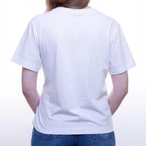 Raiz Camiseta em algodão egípcio Branco