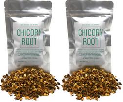 Raiz de chicória Naturegrail crua, cortada e seca, 50 g, pacote com 2 Raiz de chicória Naturegrail crua, cortada e seca, 50 g, pacote com 2