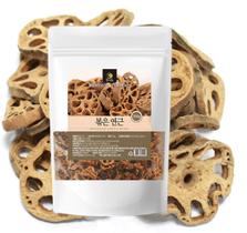 Raiz de lótus torrada coreana orgânica PALPLUS 300 g