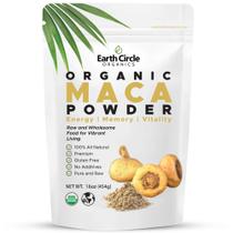 Raiz de maca em pó Earth Circle Organics 454g Superalimento vegano Raiz de maca em pó Earth Circle Organics 454g Superalimento vegano