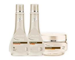 Raiz Latina Kit Shampoo Mascara E Leave-In Fortalecedor