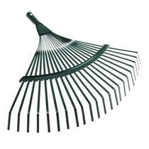 Rake De Metal De Alta Resistência Com 22 Dentes Em Aço Carbono Para Folhas De Jardim Sem Cabo