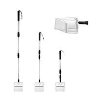 Rake Retrátil Para Galinheiro, Pá Para Areia De Gato, Ferramentas De Limpeza De Jardim