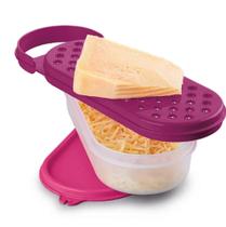 Rala Bem 500ml Rosa/Vinho Tupperware Rala Bem 500ml Rosa/Vinho Tupperware