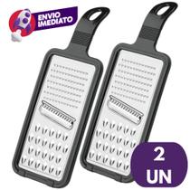 Ralador 01 Face 31cm 3 Cortes Fatiador De Queijo Alimento Legume Verdura Em Aço Inoxidável