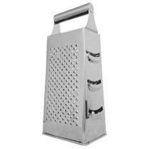 Ralador 21cm Aço Inox 4 Faces Resistente Cozinha Para Verduras Legumes Queijo Multiuso Ralador 21cm Aço Inox 4 Faces Resistente Cozinha Para Verduras Legumes Queijo Multiuso
