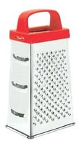Ralador 4 Faces aço Inox Fatiador Legumes Queijos Cozinha 21cm