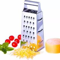 Ralador 4 Faces De Inox C/ Alça Queijos Legumes Nozes Saga