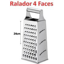 Ralador 4 Faces Em Aço Inox 24cm(Médio) Alimentos Ralador 4 Faces Em Aço Inox 24cm(Médio) Alimentos