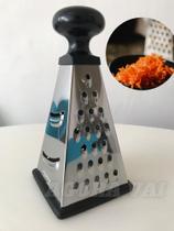 Ralador 4 Faces Inox Antiderrapante ergonômico