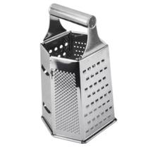 Ralador 6 Faces De Inox Com Alça Para Queijos Legumes Frutas Ralador 6 Faces De Inox Com Alça Para Queijos Legumes Frutas