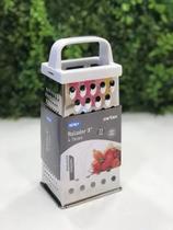 Ralador 9" Branco 4 Faces 23 cm Aço Inox Cortex