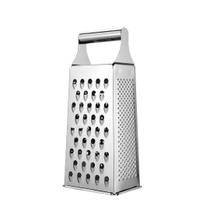 Ralador Cortador De Legumes Queijo Multifuncional De Aço Inox 4 Faces Ralador Cortador E Fatiador