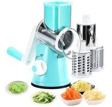 Ralador Cortador Fatiador Legumes Verduras Frutas 3 Lâminas