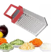 Ralador de 4 Faces Com Alça 15cm - P/ Queijos e Legumes