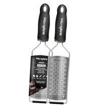 Ralador de Chocolate Cebola Coco Médio Preto Microplane