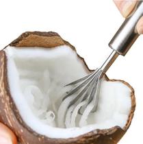 Ralador De Coco Manual Raspador Frutas Aço Inox Multiuso