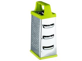 Ralador De Cozinha Inox 4 Lados Retangular Queijos Vegetais Ralador De Cozinha Inox 4 Lados Retangular Queijos Vegetais