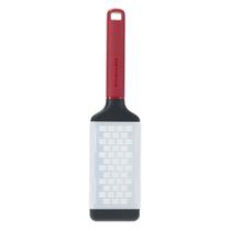 Ralador de cozinha kitchenaid zester grosso 30cm em aço inox vermelho kha320ohereg