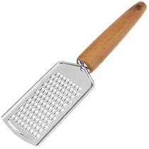Ralador de inox cabo madeira acácia 24cm - MIMO STYLE Ralador de inox cabo madeira acácia 24cm - MIMO STYLE