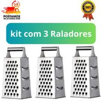 Ralador De Legumes 4 faces Inox 20,50cm