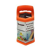 Ralador de Legumes 6Faces Aço Inox Laranja N234514-1 -Quanhe