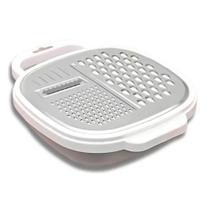 Ralador de Legumes com Pote e Tampa Dispenser Reforçado Multiuso Prático Cozinha Ralador de Legumes com Pote e Tampa Dispenser Reforçado Multiuso Prático Cozinha