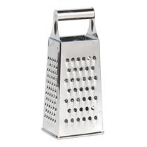 Ralador de Legumes Multifuncional Tradicional em Inox 4 Faces 20CM