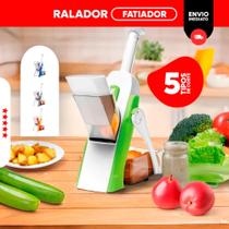 Ralador De Legumes Verduras Frutas Fatiador alimentos Multifuncional 5 Funções