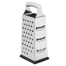 Ralador de queijo Amazon Basics Caixa de 4 lados em aço inoxidável 9"