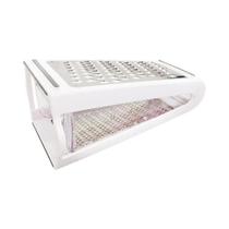 Ralador De Queijo Em Aço Inoxidável Com Recipiente E Base Antiderrapante Para Cozinha E Vegetais