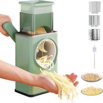 Ralador de Queijo Fatiador Legumes Cortador Vegetais Manual 3 em 1 Multiuso Ralador de Queijo Fatiador Legumes Cortador Vegetais Manual 3 em 1 Multiuso