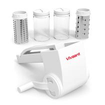 Ralador de Queijo Manual Vivaant com Manivela e 2 Lâminas