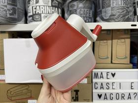 Ralador de Queijo Tupperware Geração II - Vermelho e Branco Ralador de Queijo Tupperware Geração II - Vermelho e Branco