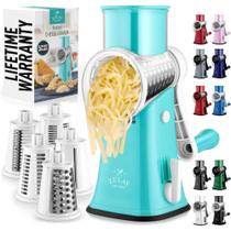 Ralador de Queijo Zulay Kitchen - 5 Lâminas com Base de Sucção