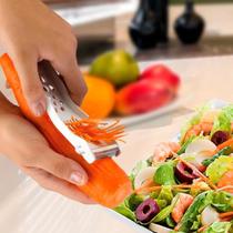 Ralador Descascador Fatiador 5 em 1 Manual Legumes Verduras Frutas